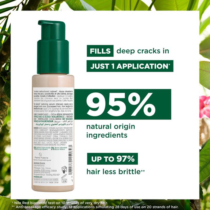 Produktbild Klorane Reparierendes Cica-Serum mit BIO-Cupuaçu (100 ml)