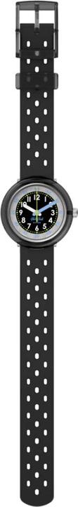 Actual product image Flik Flak Fizz in Black (Swiss made, 32 mm)