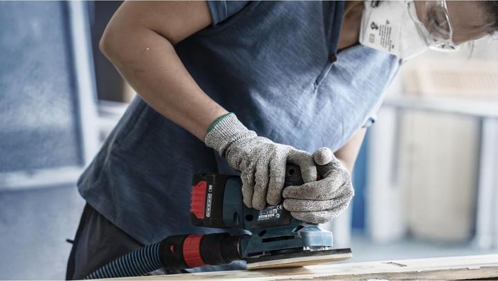 Produktbild Bosch Professional Zubehör EXPERT C470 Schleifpapier mit 7 Löchern für Multischleifer, 100 x 150 mm, G 60, 10-tlg. (60)