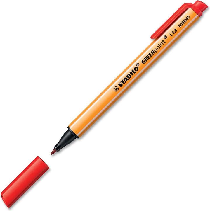 Immagine prodotto STABILO Pennarello ecologico GREENpoint (Rosso, 1 x)