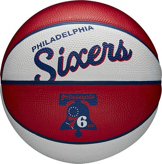 Produktbild Wilson Nba Team Retro Basketball Mini Phi 76ers