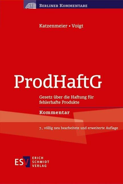 Image du produit ProdHaftG (Allemand, Tobias Voigt, Hans Josef Kullmann, Christian Katzenmeier, 2020)