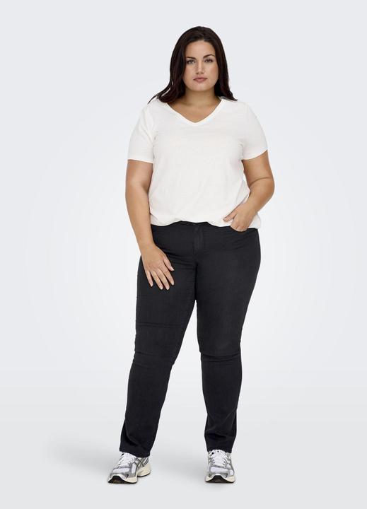 Actual product image Only Curvy CARHIRIS REG PUSH-UP Straight Fit Jeans (W42/L32)