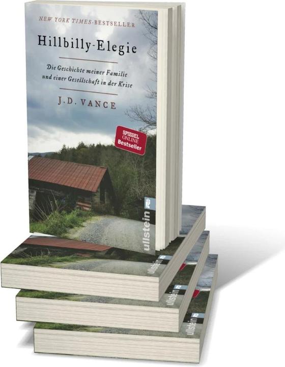 Produktbild Hillbilly-Elegie (Deutsch, J. D. Vance)