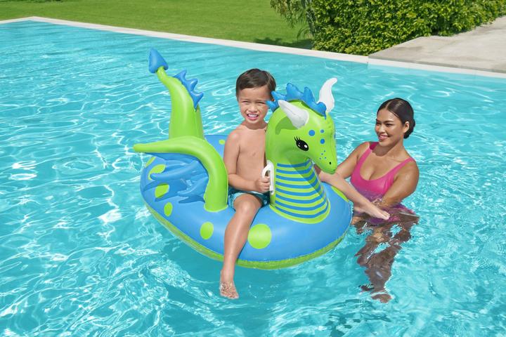 Productafbeelding Bestway Opblaasbaar figuur fantasie draak ride-on