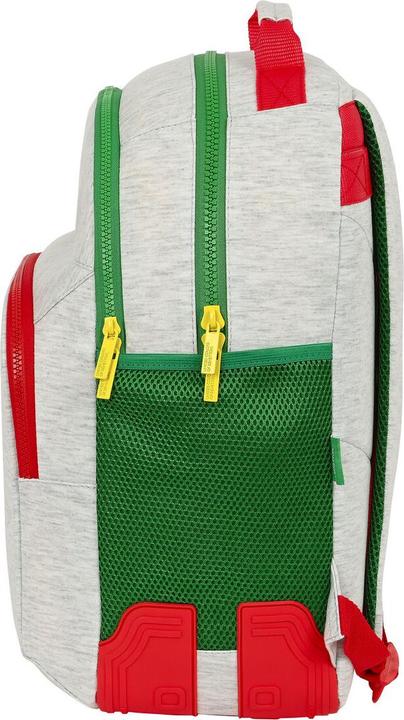 Image du produit Benetton Sac à dos scolaire Pop Gris (32 x 42 x 15 cm)