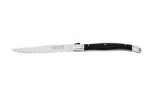 Productafbeelding Laguiole Premium Line steakmes zwart 1,8 mm (6 Stuk, Mes)