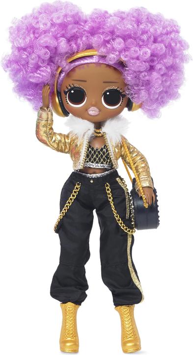 Actual product image MGA L.O.L. Surprise OMG 3.8 Doll 24K D.J.