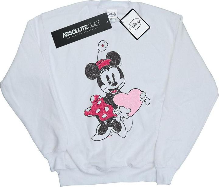 Immagine prodotto Disney Minnie Mouse Love Heart Felpa Ragazze (140, 146)