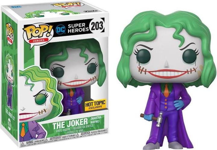 Actual product image Funko POP! Heroes DC Super Heroes The Joker (Martha Wayne)