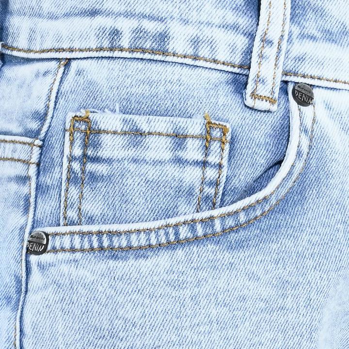 Actual product image Blue Effect Loose Fit Jeans Shorts (164)