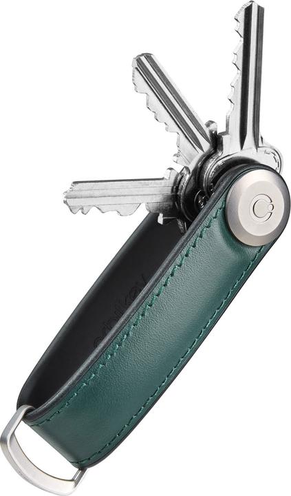 Immagine prodotto Orbitkey Organizzatore di chiavi in pelle ibrido - Verde pino