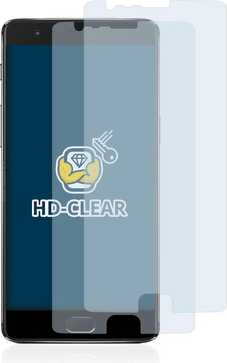 Produktbild BROTECT Schutzfolie Displayschutz Klar (2 Stück, OnePlus 3T)