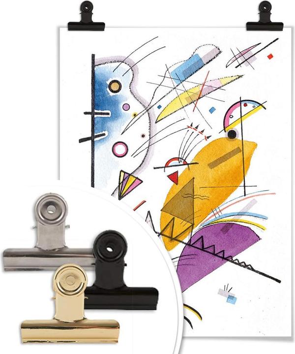 Produktbild Trenddeko Kandinsky - Durchgehender Strich (30 x 40 cm)
