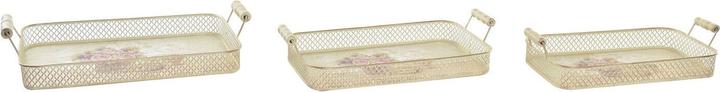 DKD Home Decor Tablettset 8 cm 40 x 21 x 8 cm (3 Stück)