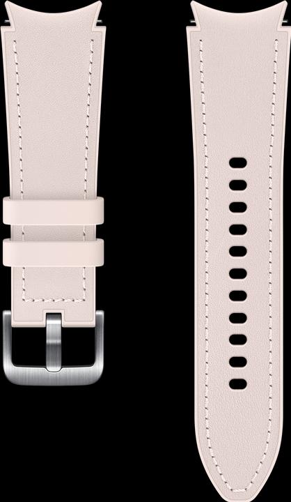 Samsung Hybrid Leather Band 20mm M/L Pin (20 mm, Fluorelastomer, Leder, Galaxy Watch, Galaxy Watch 4)