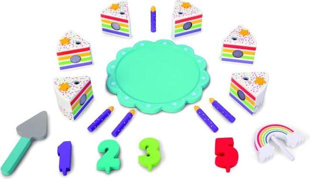 Actual product image Besttoy Wooden birthday cake
