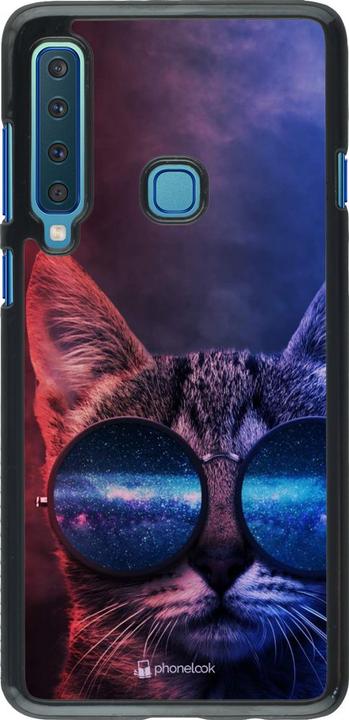 Immagine prodotto PhoneLook Copertina Occhiali da Gatto Rosso Blu (Samsung Galaxy A9)