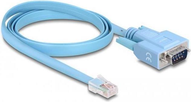 Immagine prodotto Delock Adattatore RS-232 DB9 maschio a 1 x seriale RS-232 RJ45 maschio 1 m (1 m)