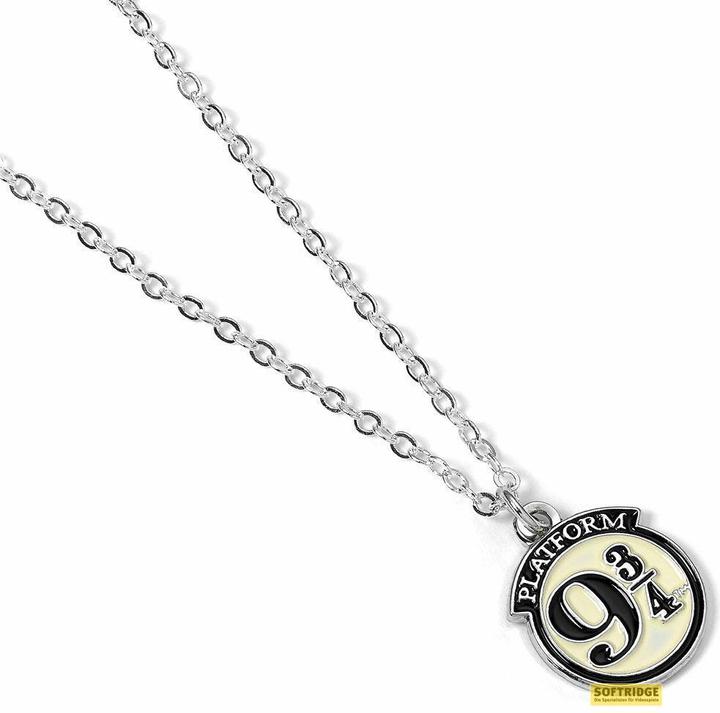 Image du produit Carat HARRY POTTER - Pendentif et Collier Plaqué Argent - Platform 9 3/4 (Métal argenté)