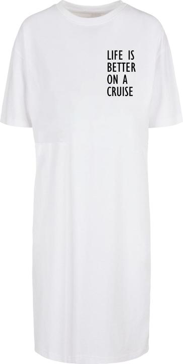 Immagine prodotto Merchcode Donna Life Is Better - Vestito con spacco oversize - 118929 (XL)