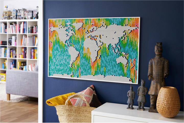 Immagine prodotto LEGO Mappa del mondo (31203, LEGO Art, Set LEGO rari)