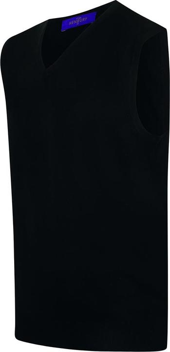 Image du produit Henbury Pull-over en maille fine avec encolure en V (XXL)