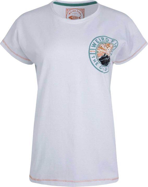 Weird Fish Sunset Summit TShirt Rückseitiger Aufdruck