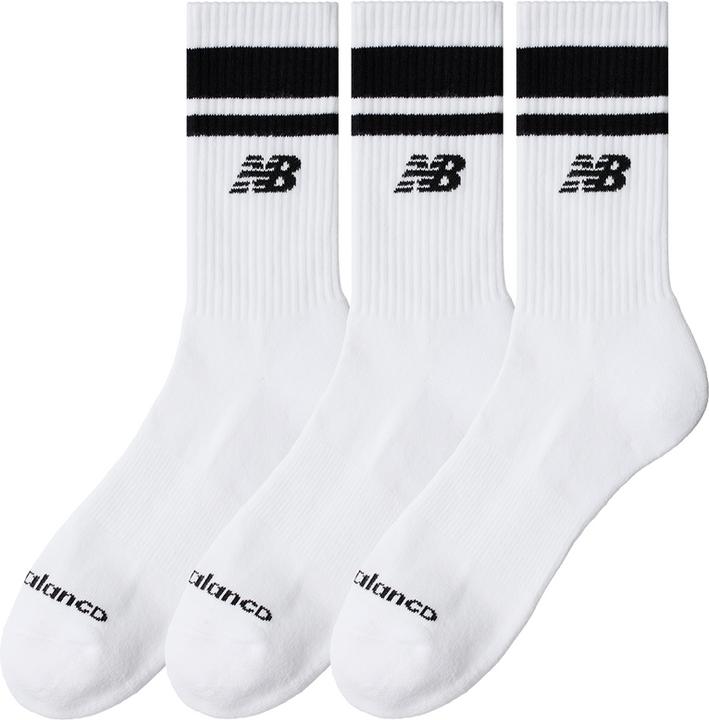New Balance Everyday Stripe Midcalf 3 Pack