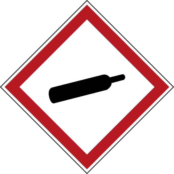 Produktbild Brady GHS-Piktogramme - Unter Druck stehende Gase