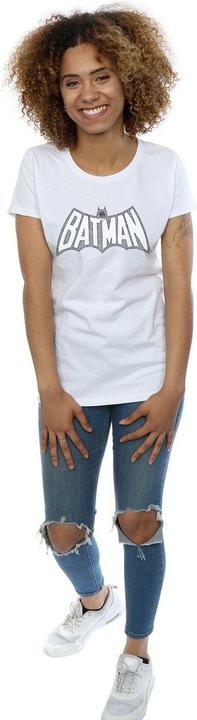 Image du produit - T-shirt BATMAN RETRO CRACKLE LOGO - Femme (XXL)