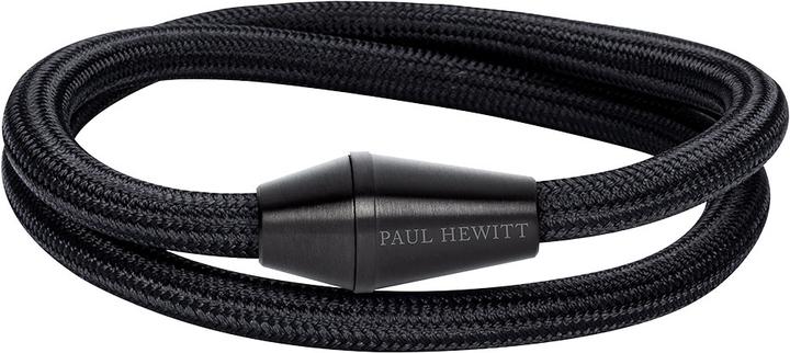 Paul Hewitt Bracelet Conic Wrap Noir Nylon Noir M (38 cm, Nylon)