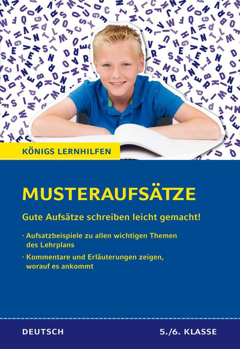 Immagine prodotto Königs Lernhilfen: Musteraufsätze für die 5./6. Klasse (Tedesco, Michaela Radlmaier, 2020)