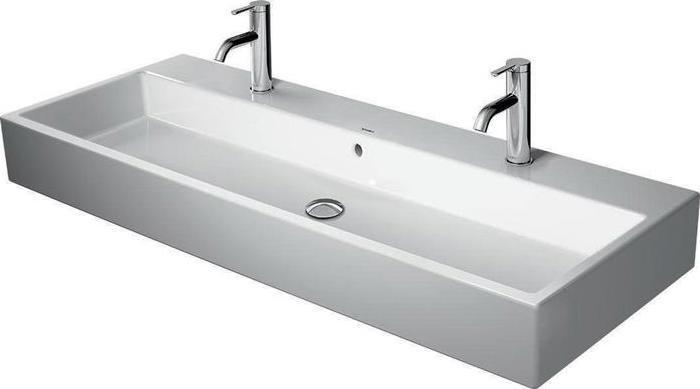 Image du produit Duravit Lavabo VERO AIR m ÜL HLB 1200x470mm sans trou pour robinet blanc WG (470 mm, 1200 mm)