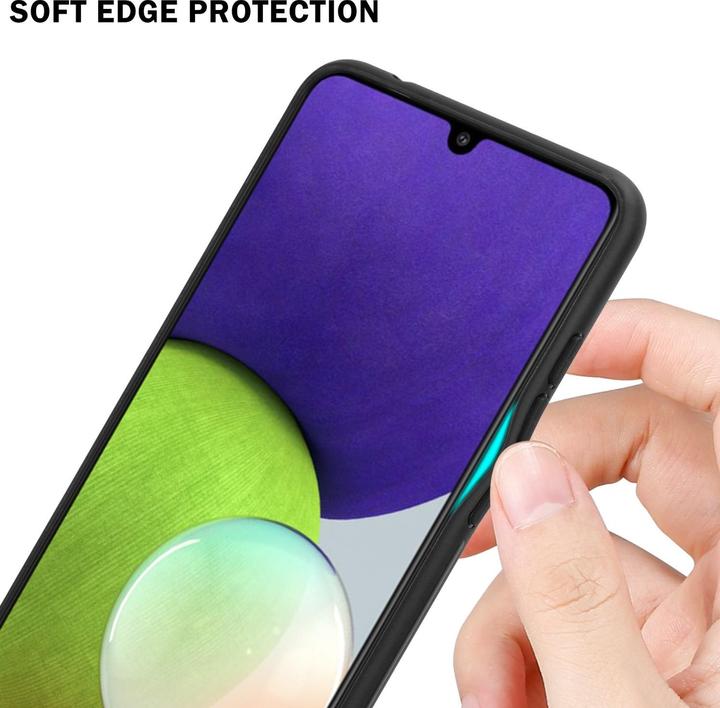 Actual product image Cadorabo TPU 2 colors glass envelope (Samsung Galaxy M22, Samsung Galaxy A22, Samsung Galaxy A32)