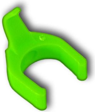 PatchSee Kabel Clip Farbe Hellgrün, Set=