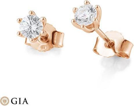 Image du produit Breuning Boucles d'oreilles 6 griffes (Or 750/18 K)