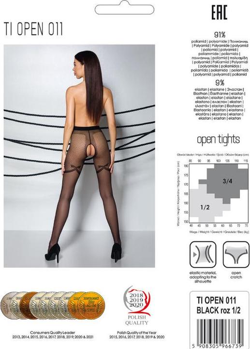 Image du produit Passion Collants ouverts "Thiophene 011" (20DEN) (XS)