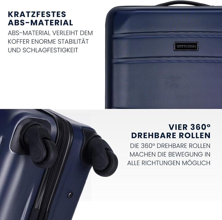 Actual product image Wittchen Globe Line Modern (XXL, Blue) (98 l, Hand luggage (up to 50 litres))
