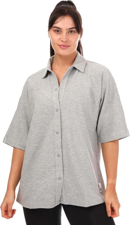 Actual product image adidas Womens/Ladies Terrycloth Lounge Shirt (34 D)