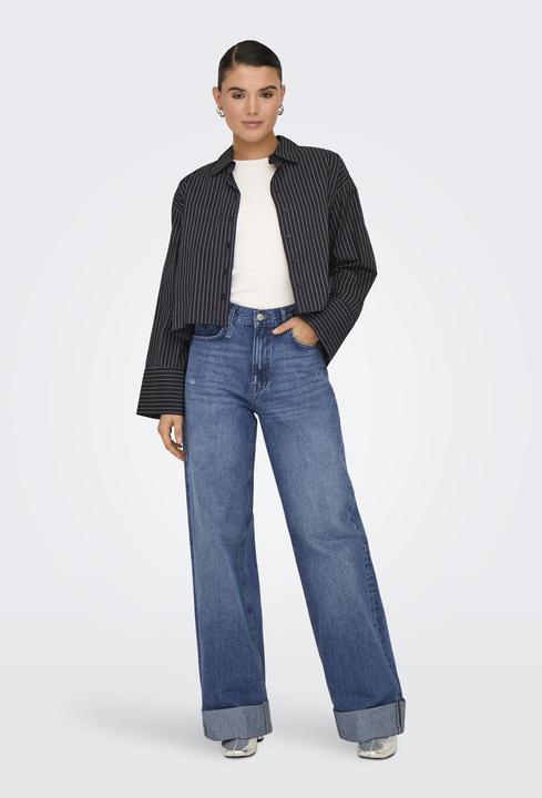 Produktbild Only ONLBROOME Hohe Taille Weiter Beinschnitt Jeans Jeans mit weitem Bein (W28/L32)