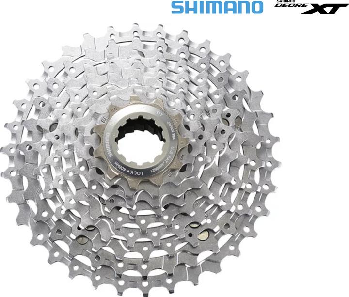 Actual product image Shimano Deore XT CS-M770 (9-speed, 11-32)