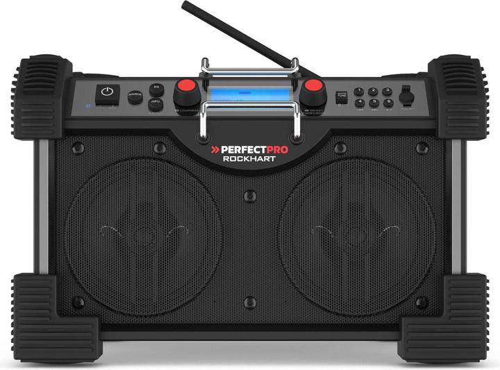 Actual product image PerfectPro - Rockhart RH4- Bouwradio - Bluetooth - Dab+ Radio (DAB+, FM, Bluetooth, NFC)
