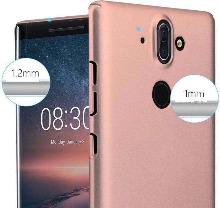 Image du produit Cadorabo Hard Cover Couverture métallique mate (Nokia 8 Sirocco)