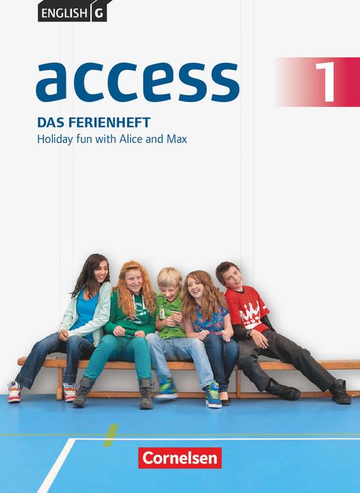 Image du produit English G Access 1. 5th year. General Edition. The holiday booklet. Workbook (Anglais, Thiele, Angelika, 2015)