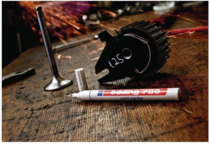 Produktbild Edding 780 Glanzlack-Marker (Silber, 0.80 mm, 1 x)