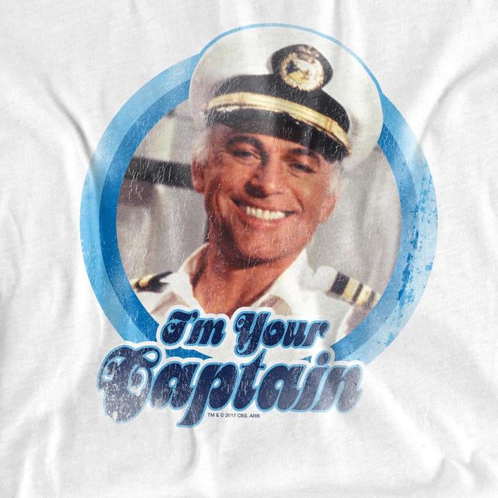 Immagine prodotto The Love Boat I'm Your Captain Maglietta Adulto Unisex (M)