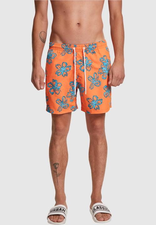 Actual product image Urban Classics Floral Swim Shorts (S)