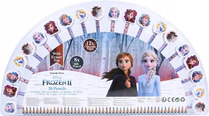 Produktbild Disney Frozen SET MIT 20 ELEMENTEN LAND OF ICE BLEISTIFTRADIERER Standard