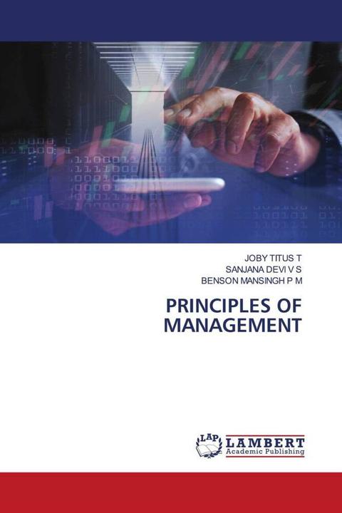 Immagine prodotto Principles Of Management (Tedesco, JOBY TITUS T, SANJANA DEVI V S, BENSON MANSINGH P M, 2023)